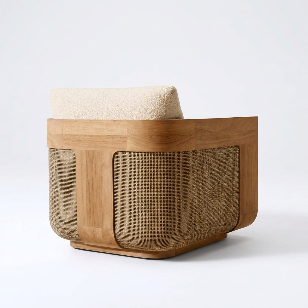 Aurelia Lounge Chair — back view