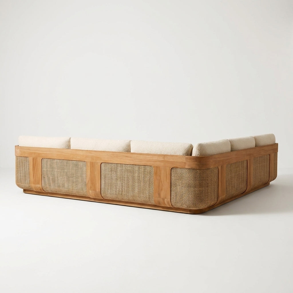Aurelia L Shaped Sofa back