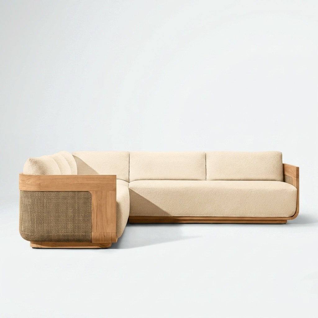 Aurelia L Shaped Sofa front