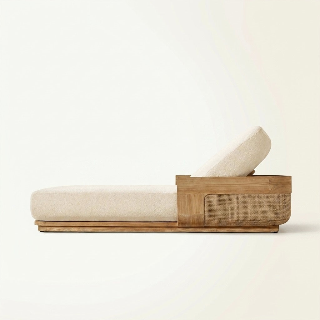 Aurelia Reclining Chaise — Side View