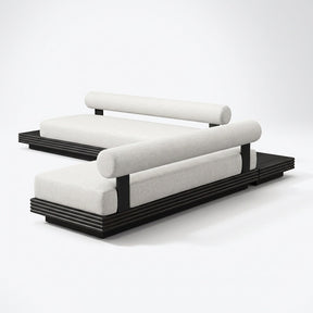 Cielo L Shaped Sofa — Back View
