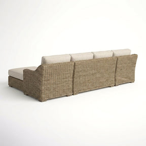 Cove 4 Seat Chaise Sofa (Right Hand) — Back View