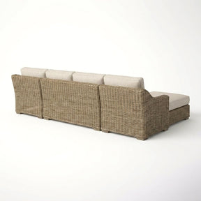 Cove 4 Seat Chaise Sofa — Back View