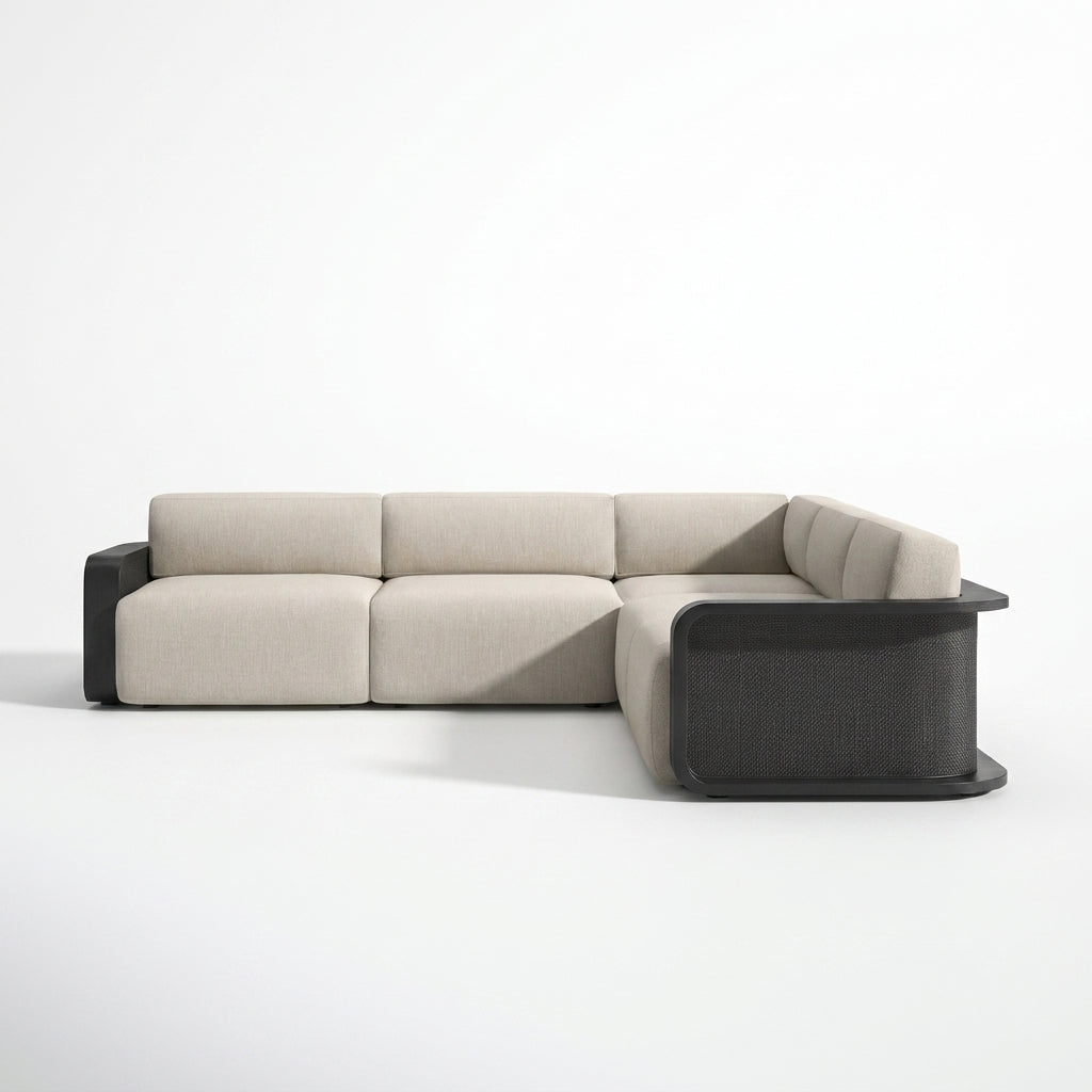 Luma L Shaped Sofa (Right Hand) — front view