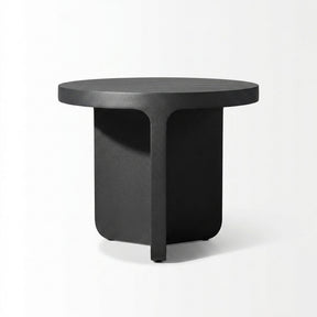Luma Round Side Table — side view