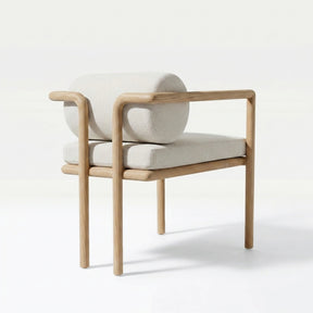 Natural Teak / Neutral Linen | back