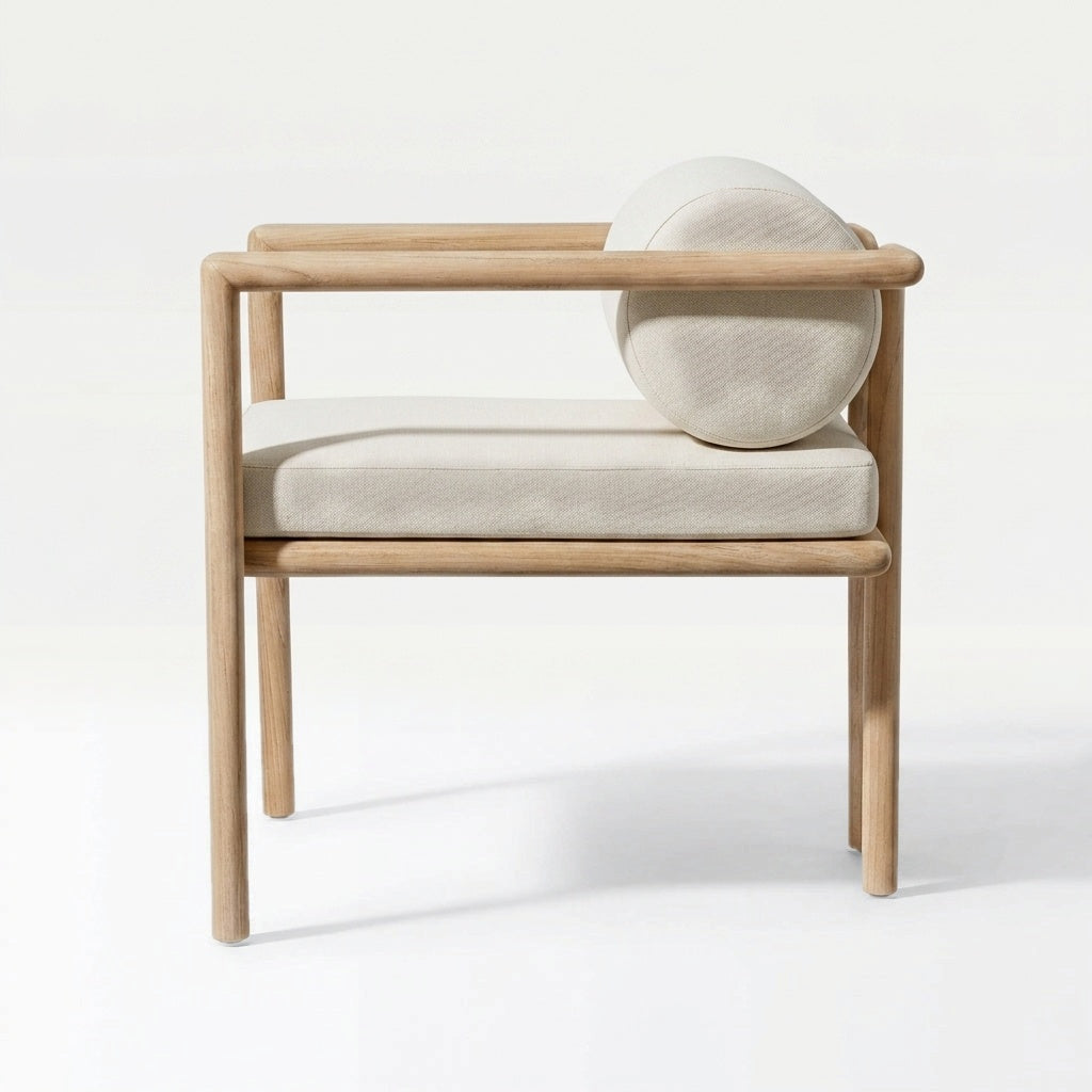 Natural Teak / Neutral Linen | side