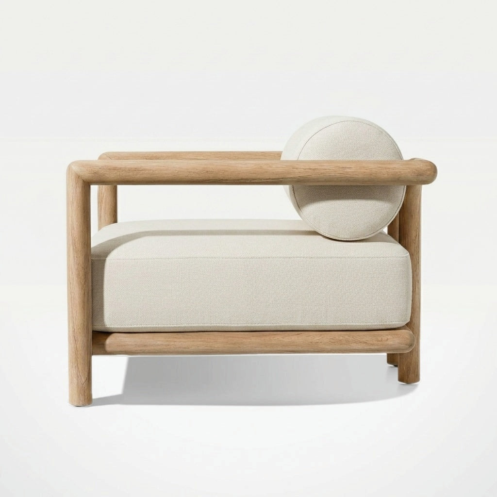 Natural Teak / Neutral Linen | side