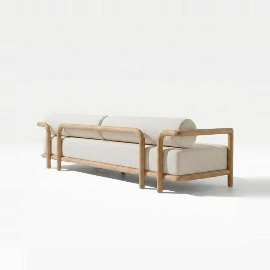 Natural Teak / Neutral Linen | back