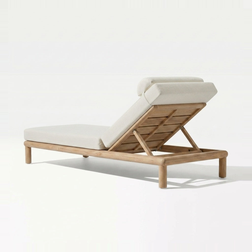 Natural Teak / Neutral Linen | back