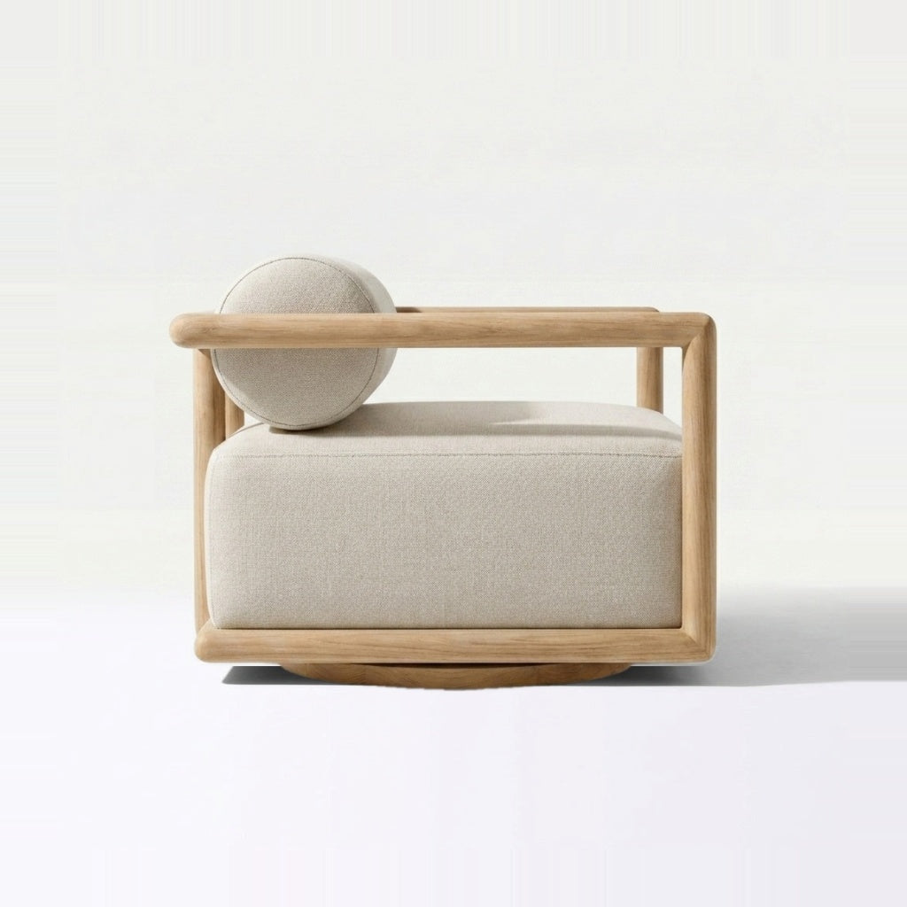 Natural Teak / Neutral Linen | side