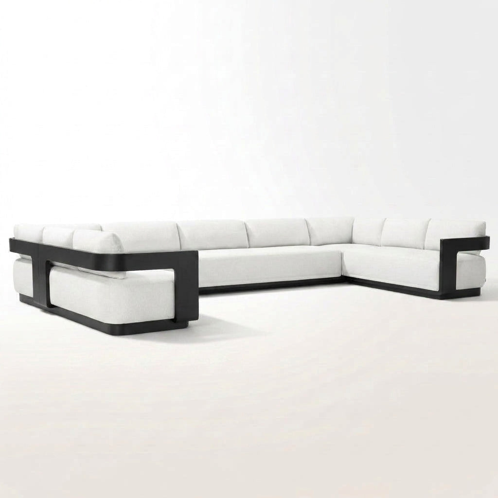 Aris U Shaped Sofa - side view